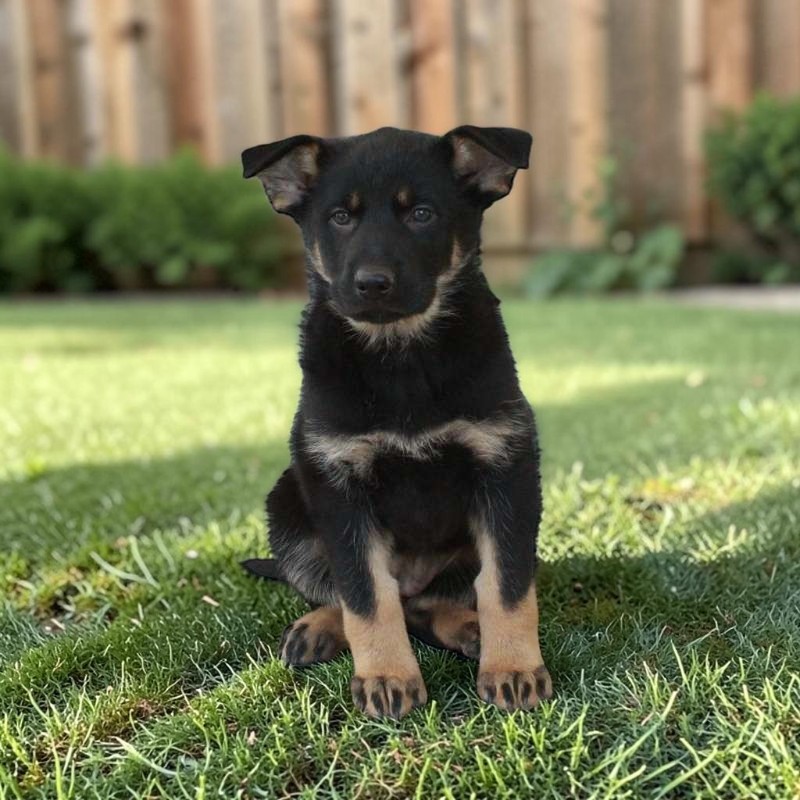 Athena the German Shepherd